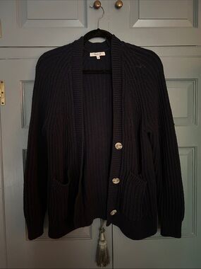 Madewell Navy Knit Cardigan
